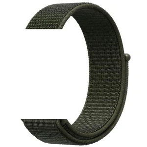Цвет: Зеленый - Ремешок Nylon для Xiaomi Amazfit, Samsung 20mm Dark Green