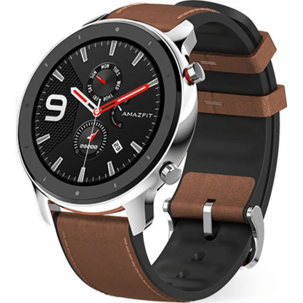 Смарт-часы Amazfit GTR 47mm Stainless Steel (Международная версия)