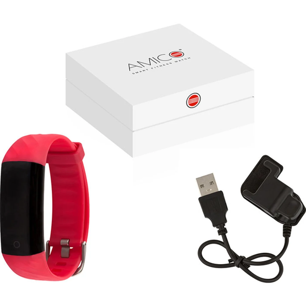 Фітнес-браслет AMICO Go Fit Tonometer Red UA