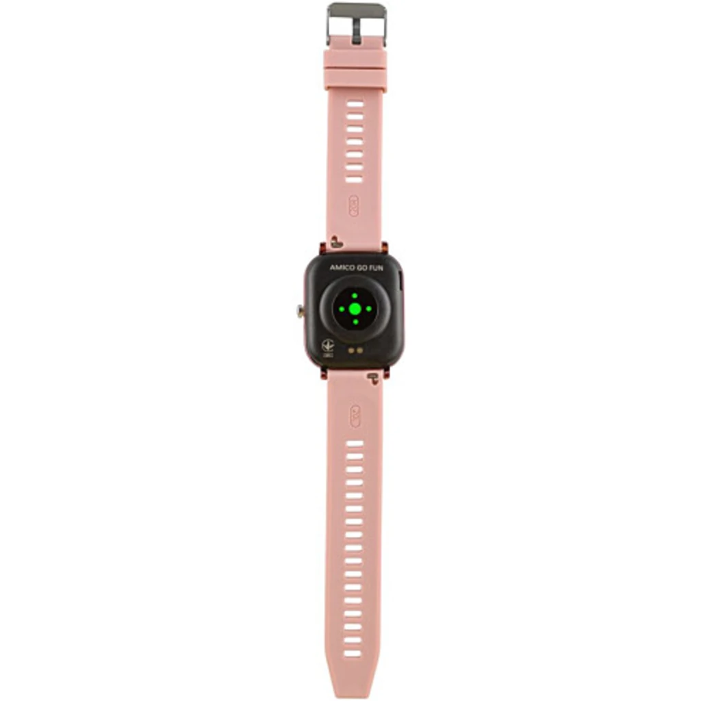 Фітнес-браслет AMICO Go Fun Pulsoximeter Tonometer Pink UA