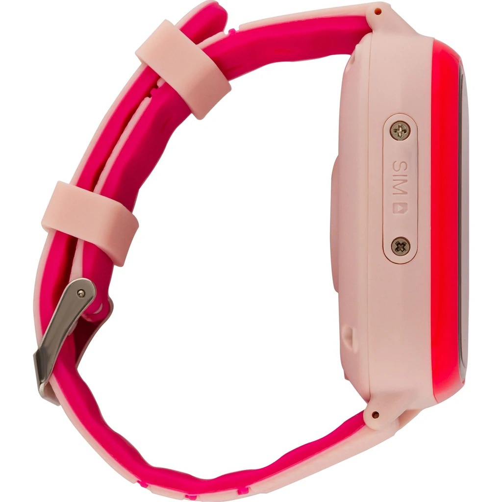 Детские смарт-часы с GPS трекером AmiGo GO005 4G WIFI Thermometer Pink UA