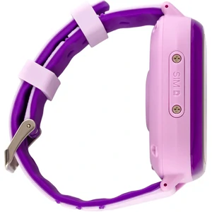 Дитячий смарт-годинник з GPS трекером AmiGo GO005 4G WIFI Thermometer Purple UA