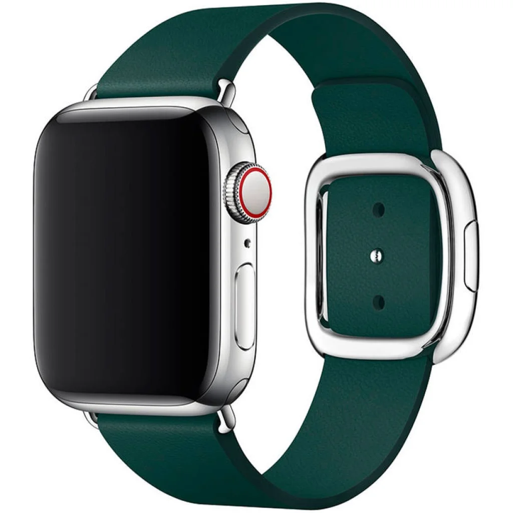 Ремінець Apple Forest Green Modern Buckle Large для Apple Watch 38mm, 40mm (MTQK2)
