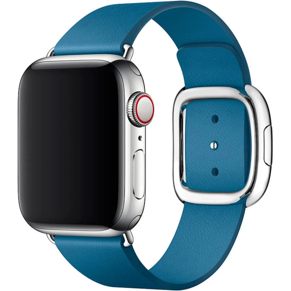 Ремінець Apple Cape Cod Blue Modern Buckle Large для Apple Watch 38mm, 40mm (MTQN2)