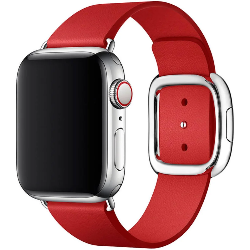 Ремінець Apple Ruby Red Modern Buckle Large для Apple Watch 38mm, 40mm (MTQV2)