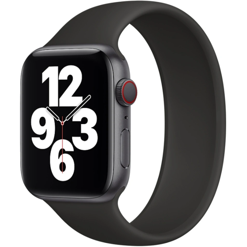 Браслет Apple Watch 38mm/40mm Solo Loop Medium 143mm Black (HQCo)