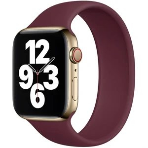 Колір: Ліловий - Браслет Apple Watch 38mm/40mm Solo Loop Medium 143mm Plum (HQCo)