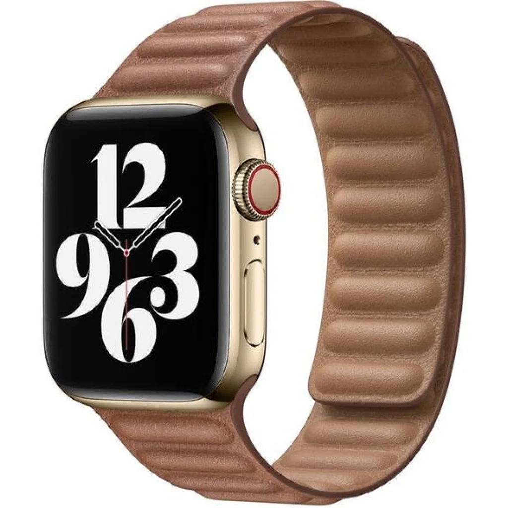 Ремешок Leather Link Brown S/M для Apple Watch 42mm, 44mm (HQCo)