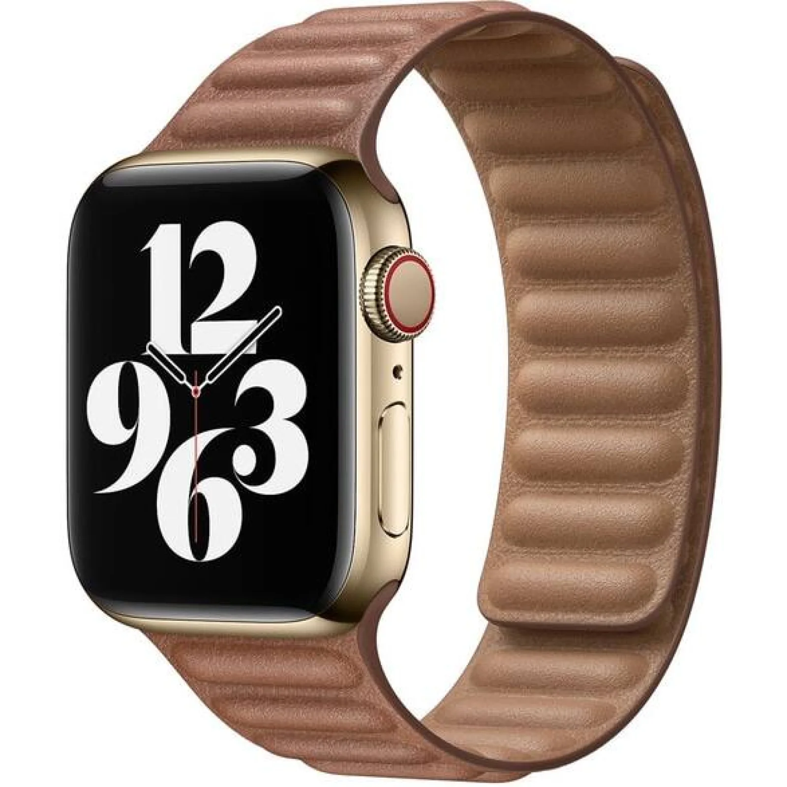 Ремешок Leather Link Brown S/M для Apple Watch 42mm, 44mm (HQCo)
