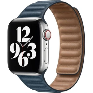 Ремінець Leather Link Midnight Blue S/M для Apple Watch 42mm, 44mm (HQCo)