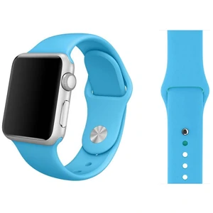 Цвет: Голубой - Браслет Apple Watch 42mm/44mm Sport Band Ocean Blue (HQCo)