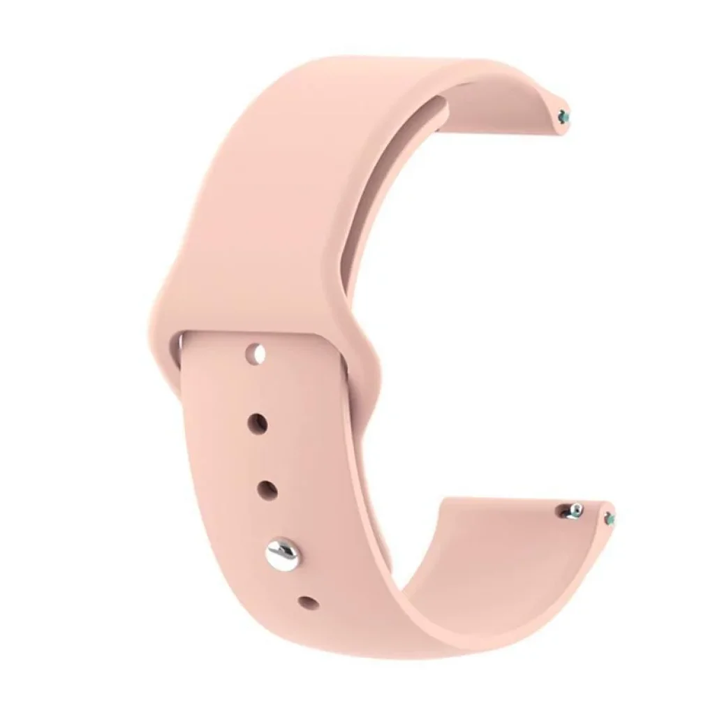 Силіконовий ремінець для Samsung Galaxy Watch 42mm / Watch Active / Active 2 40/44mm / Watch 3 41mm / Gear S2 Classic / Gear Sport Grapefruit-Pink (706171)