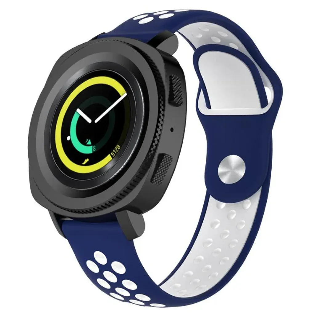 Ремешок Nike Style BeCover для Amazfit Stratos 1/2/2S/3 / GTR 2 / GTR 47mm / GTR Lite 47mm / Nexo / Pace Blue-White (705815)