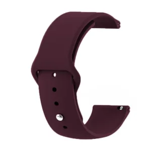 Силіконовий ремінець BeCover для Amazfit Stratos/ Stratos 2/2S/3 / Amazfit GTR 2 / Amazfit GTR 47mm / Amazfit GTR Lite 47mm / Amazfit Nexo / Amazfit Pace Purple-Wine (706378)
