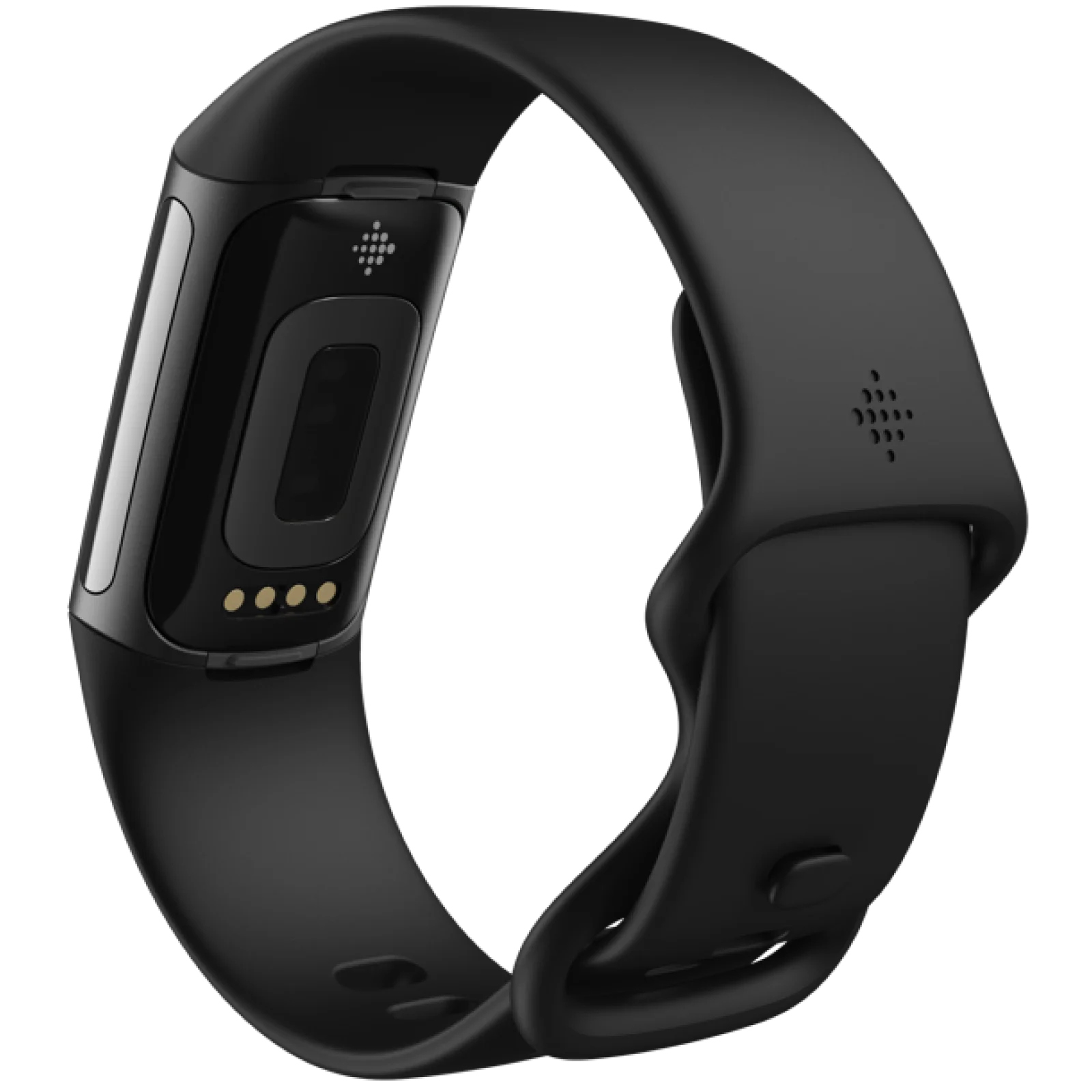 Фітнес-браслет Fitbit Charge 5 Graphite Stainless Steel Black Band (FB421BKBK)