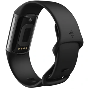 Фітнес-браслет Fitbit Charge 5 Graphite Stainless Steel Black Band (FB421BKBK)