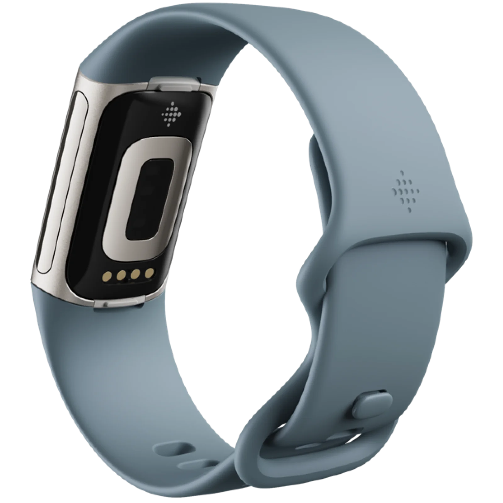 Фітнес-браслет Fitbit Charge 5 Platinum Stainless Steel Steel Blue Band (FB421SRBU)
