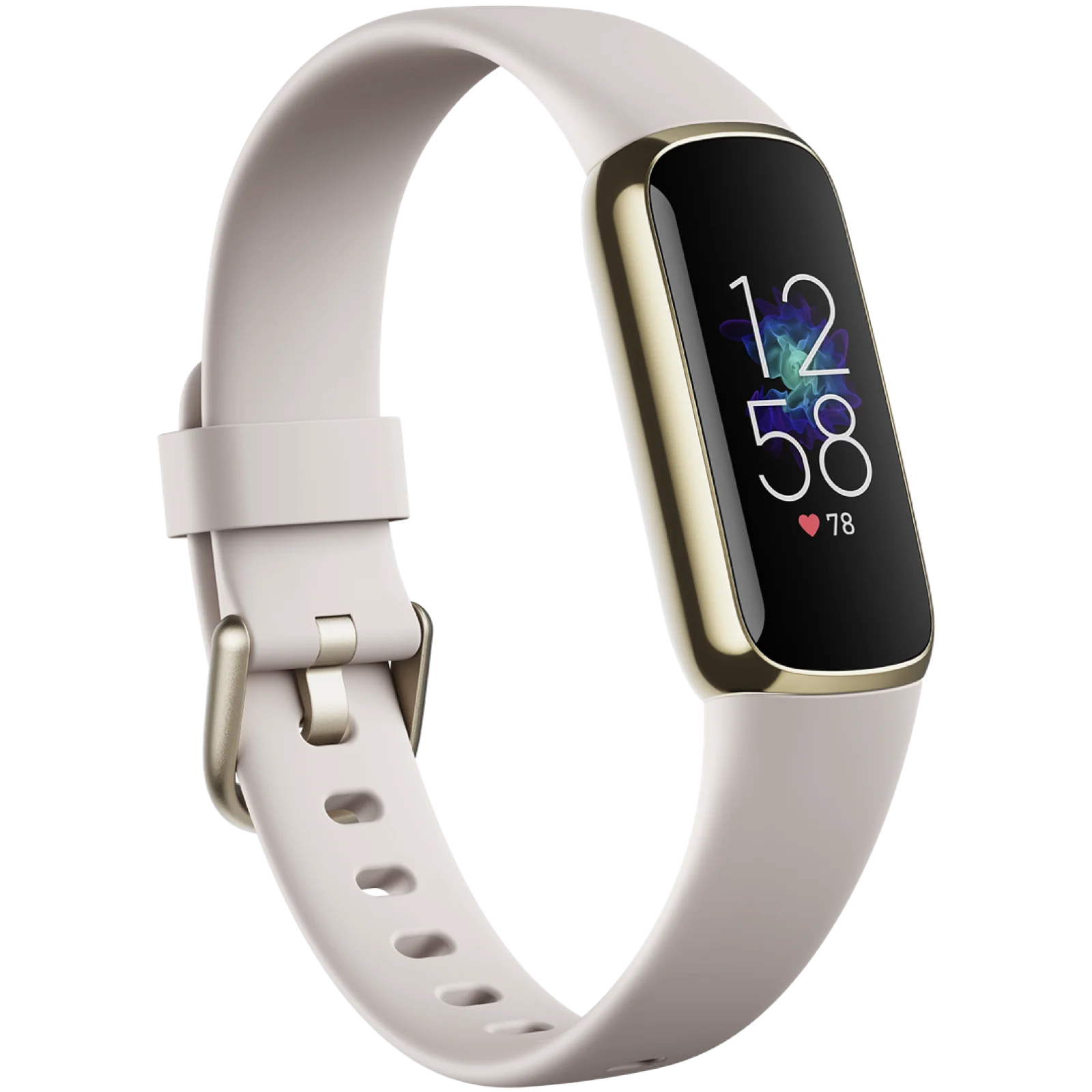 Фитнес-браслет Fitbit Luxe Soft Gold Porcelain White (FB422GLWT)