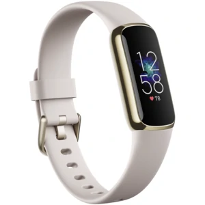 Фітнес-браслет Fitbit Luxe Soft Gold Porcelain White (FB422GLWT)