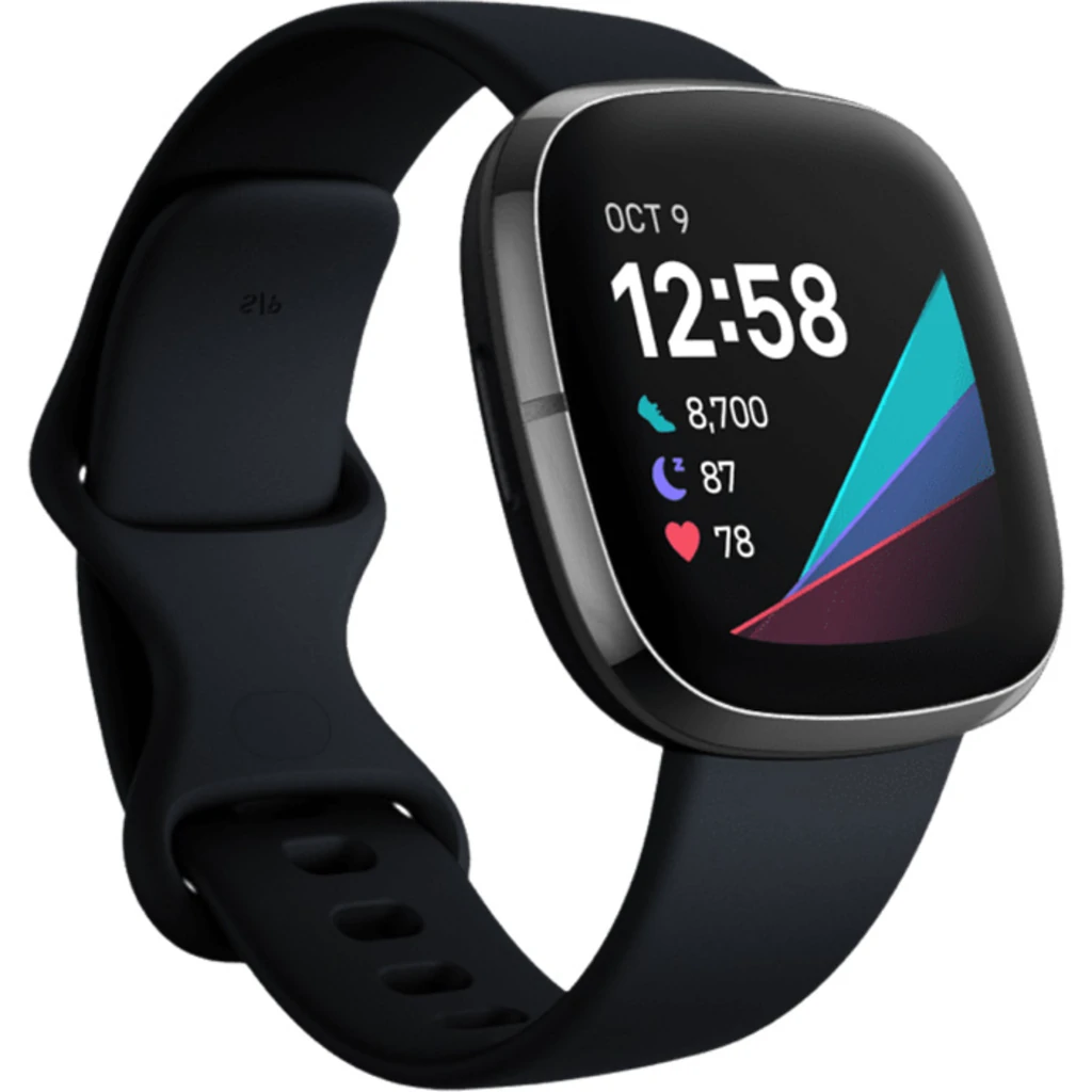 Смарт-годинник Fitbit Sense Carbon Infitity/Graphite Stainless Steel