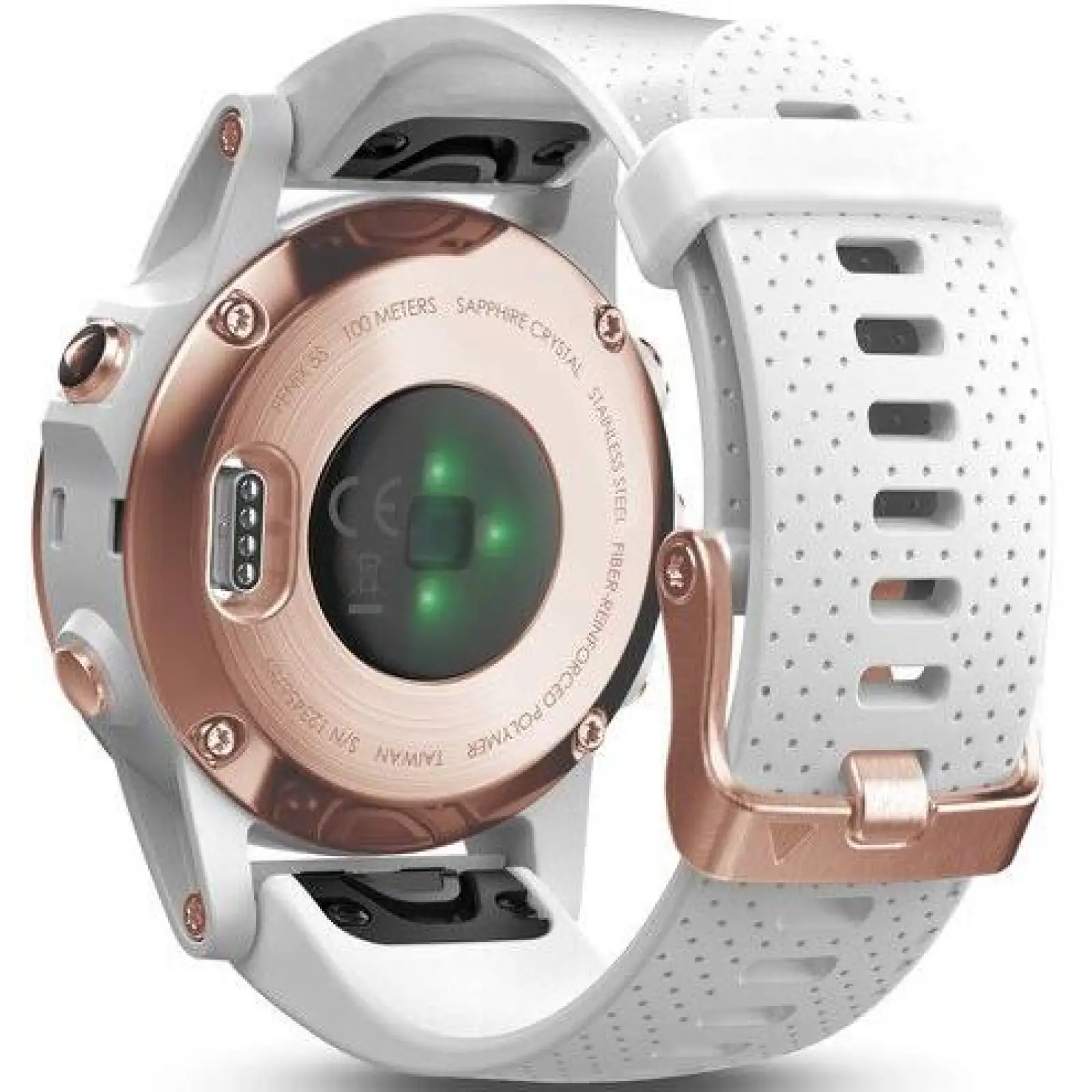 Смарт-годинник GARMIN Fenix 5S White with Carrara White Band (010-01685-00)