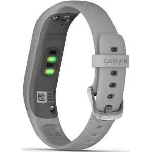 Детские часы Garmin Vivosmart 4 Silver with Gray Band (010-01995-02)