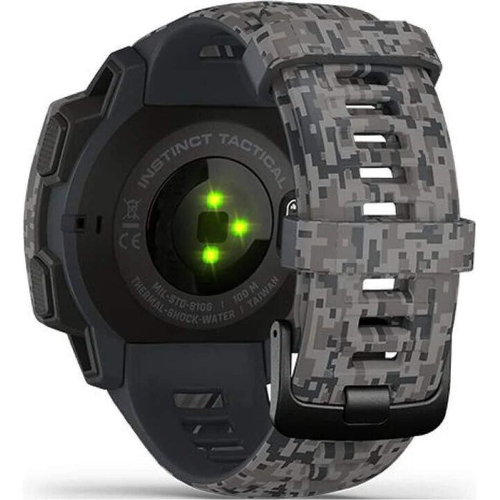 Смарт-годинник GARMIN Instinct Tactical Edition Outdoor GPS Watch Camo Graphite (010-02064-C4)