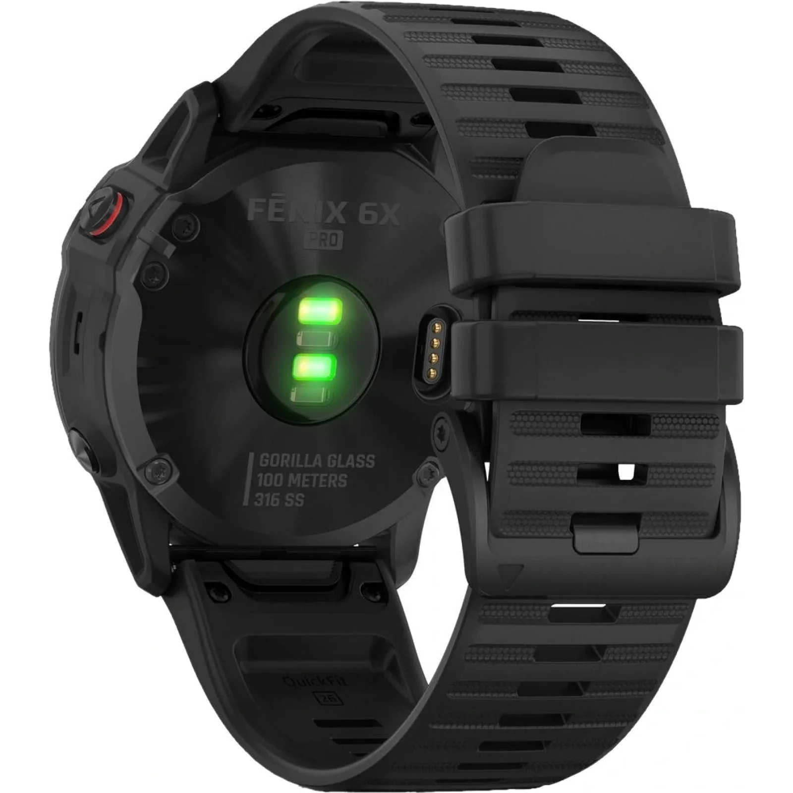 Смарт-годинник GARMIN Fenix 6X Pro Black with Black Band (010-02157-01)