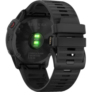 Смарт-годинник GARMIN Fenix 6X Pro Black with Black Band (010-02157-01)