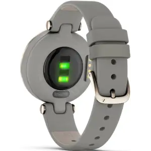 Смарт-годинник GARMIN Lily Cream Gold Bezel with Braloba Gray Case and Italian Leather Band (010-02384-A2/B2)