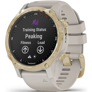 Смарт-годинник Garmin Descent Mk2S Light Gold with Light Sand Silicone Band (010-02403-01)