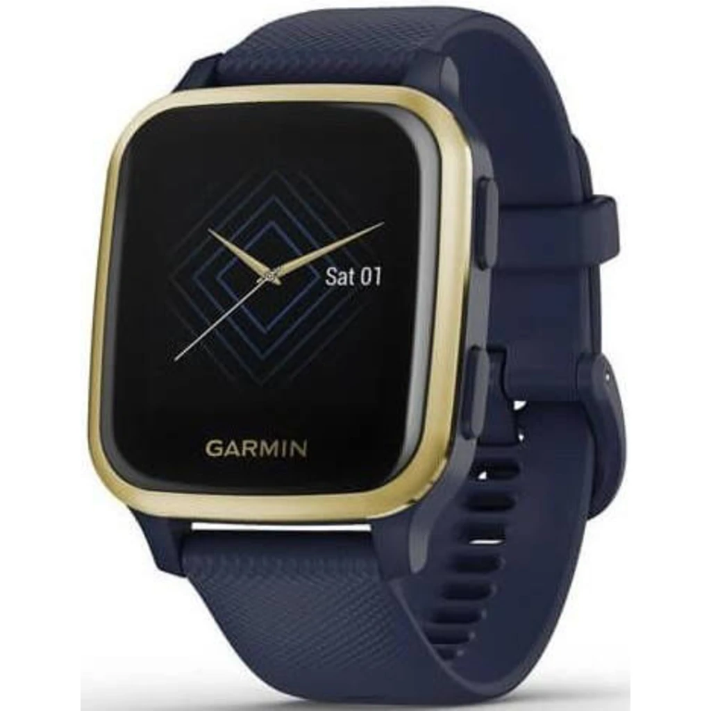 Смарт-годинник GARMIN Venu SQ Music Edition Navy/Gold (010-02426-12/02)