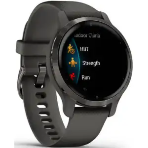 Смарт-часы Garmin Venu 2S Slate Bezel with Graphite Case and Silicone Band (010-02429-10)