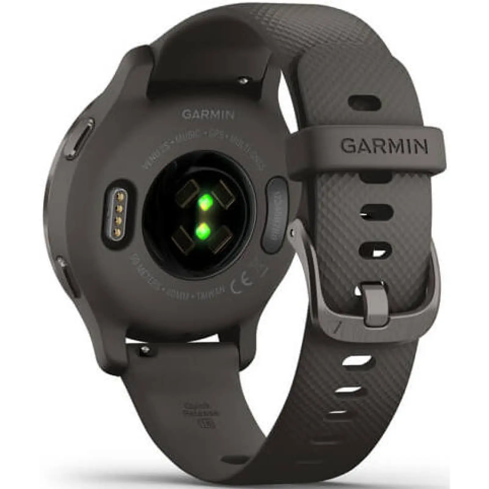 Смарт-часы Garmin Venu 2S Slate Bezel with Graphite Case and Silicone Band (010-02429-10)