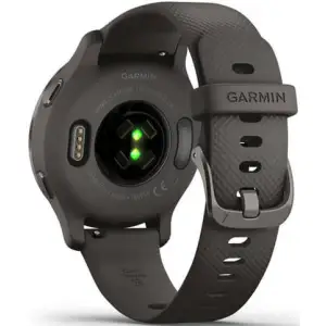 Смарт-часы Garmin Venu 2S Slate Bezel with Graphite Case and Silicone Band (010-02429-10)