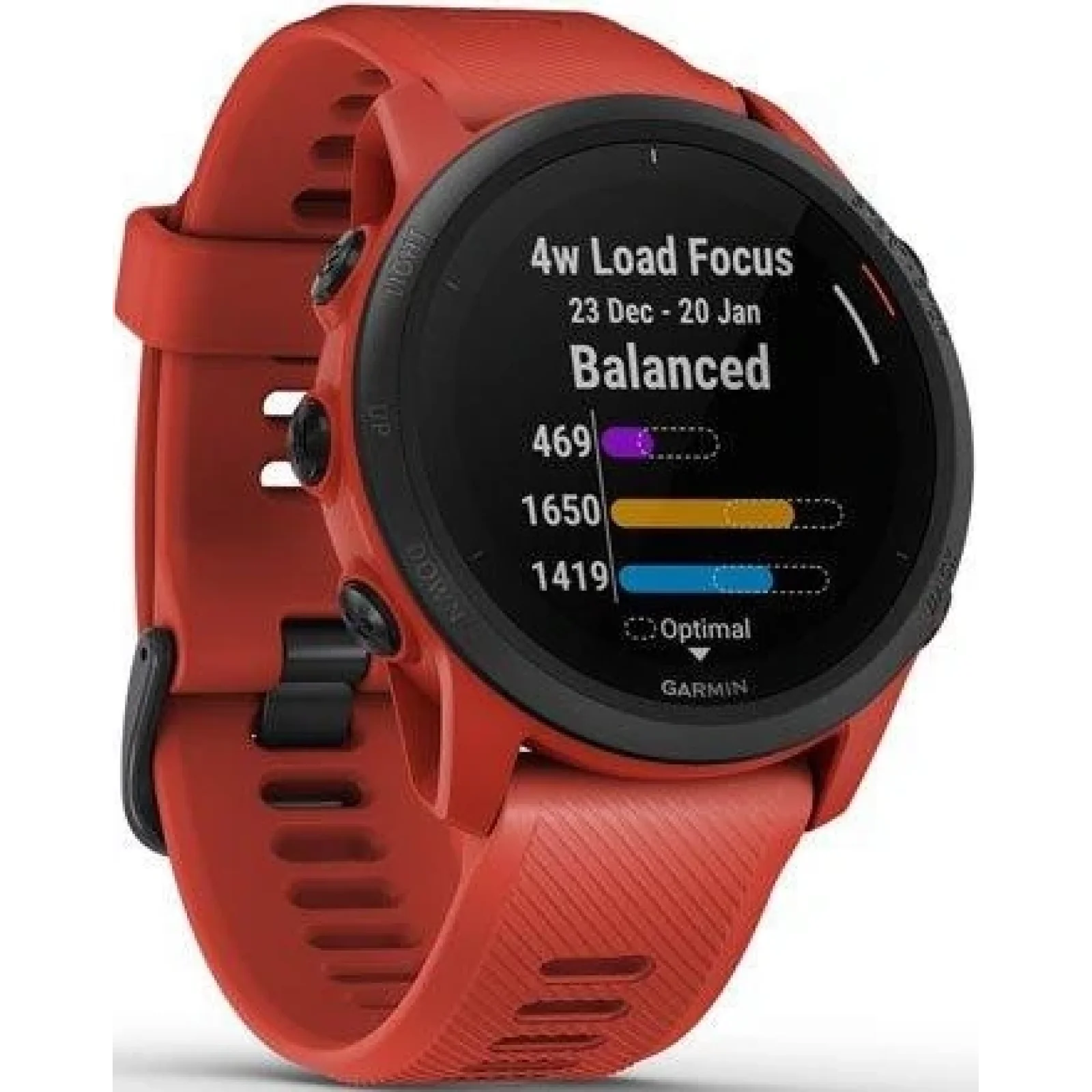 Смарт-годинник GARMIN Forerunner 745 Magma Red (010-02445-12, 010-02445-02)