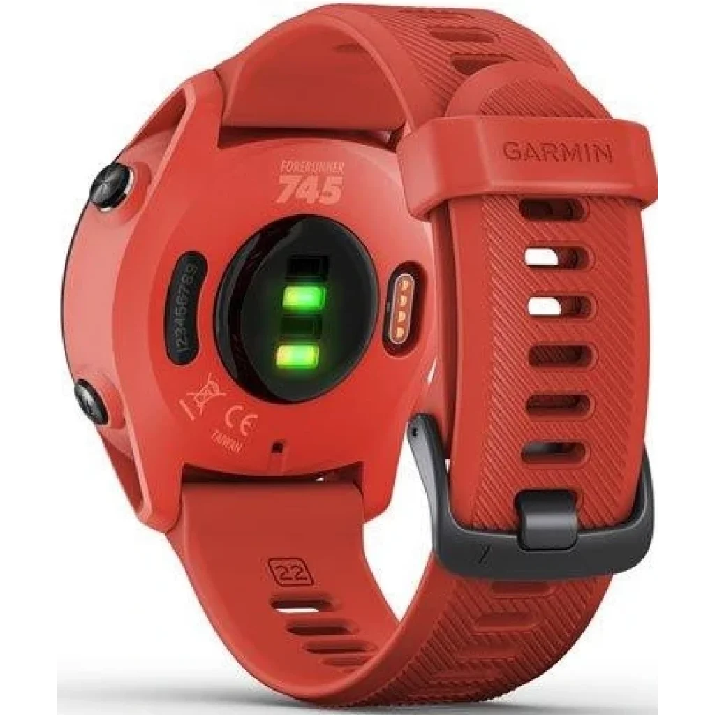 Смарт-годинник GARMIN Forerunner 745 Magma Red (010-02445-12, 010-02445-02)