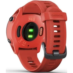 Смарт-годинник GARMIN Forerunner 745 Magma Red (010-02445-12, 010-02445-02)
