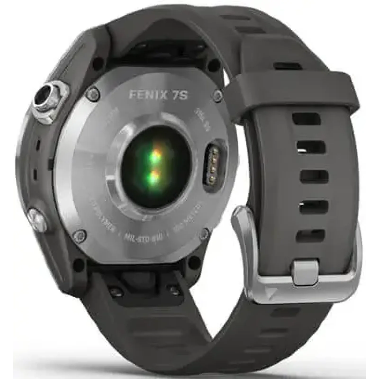 Смарт-годинник GARMIN Fenix 7S Silver with Graphite Band (010-02539-00/01)