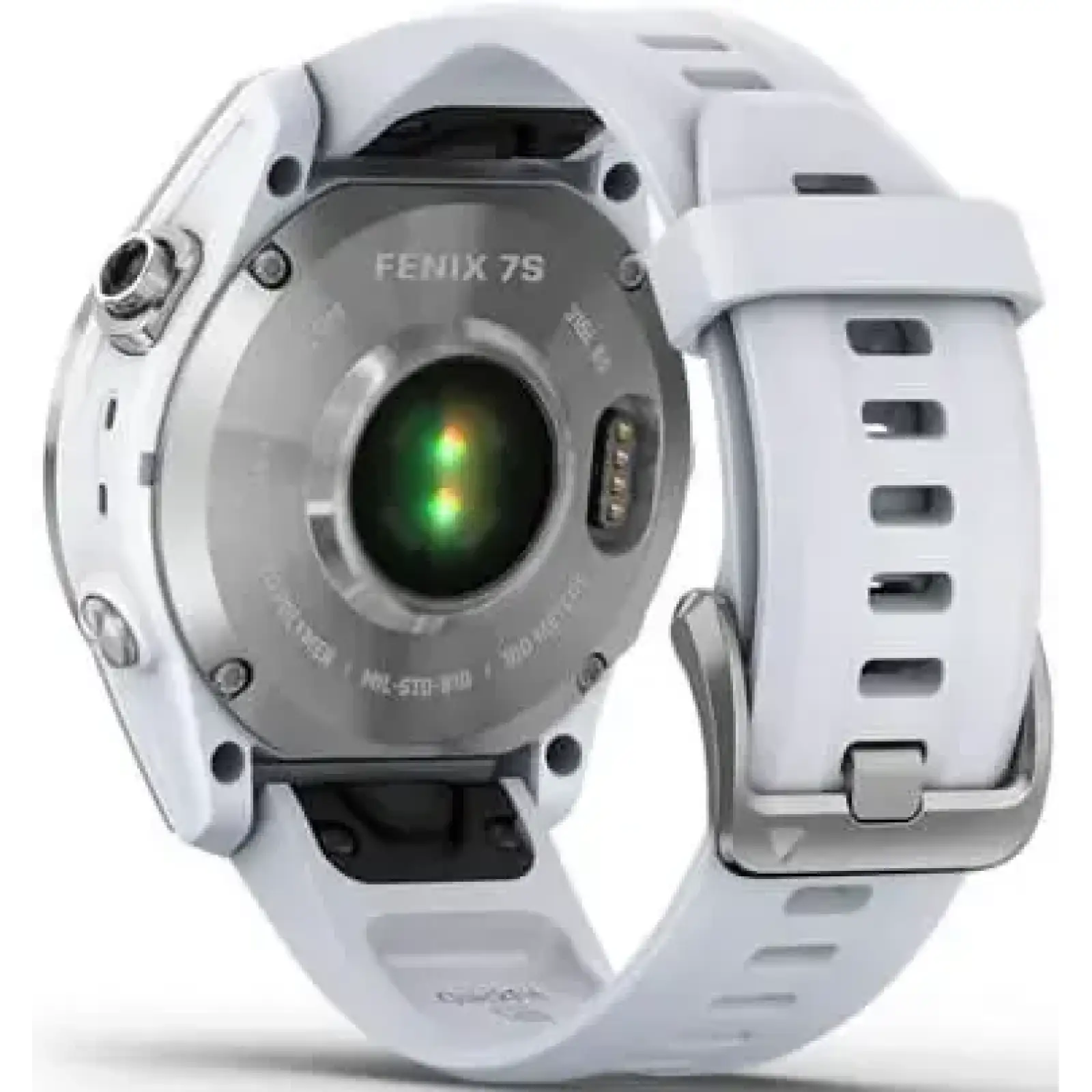 Смарт-годинник Garmin Fenix 7S Silver with Whitestone Band (010-02539-02/03)