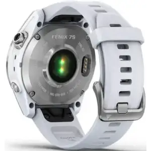 Смарт-годинник Garmin Fenix 7S Silver with Whitestone Band (010-02539-02/03)