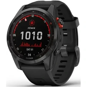 Смарт-часы Garmin Fenix 7S Solar Slate Gray with Black Band (010-02539-12/13)