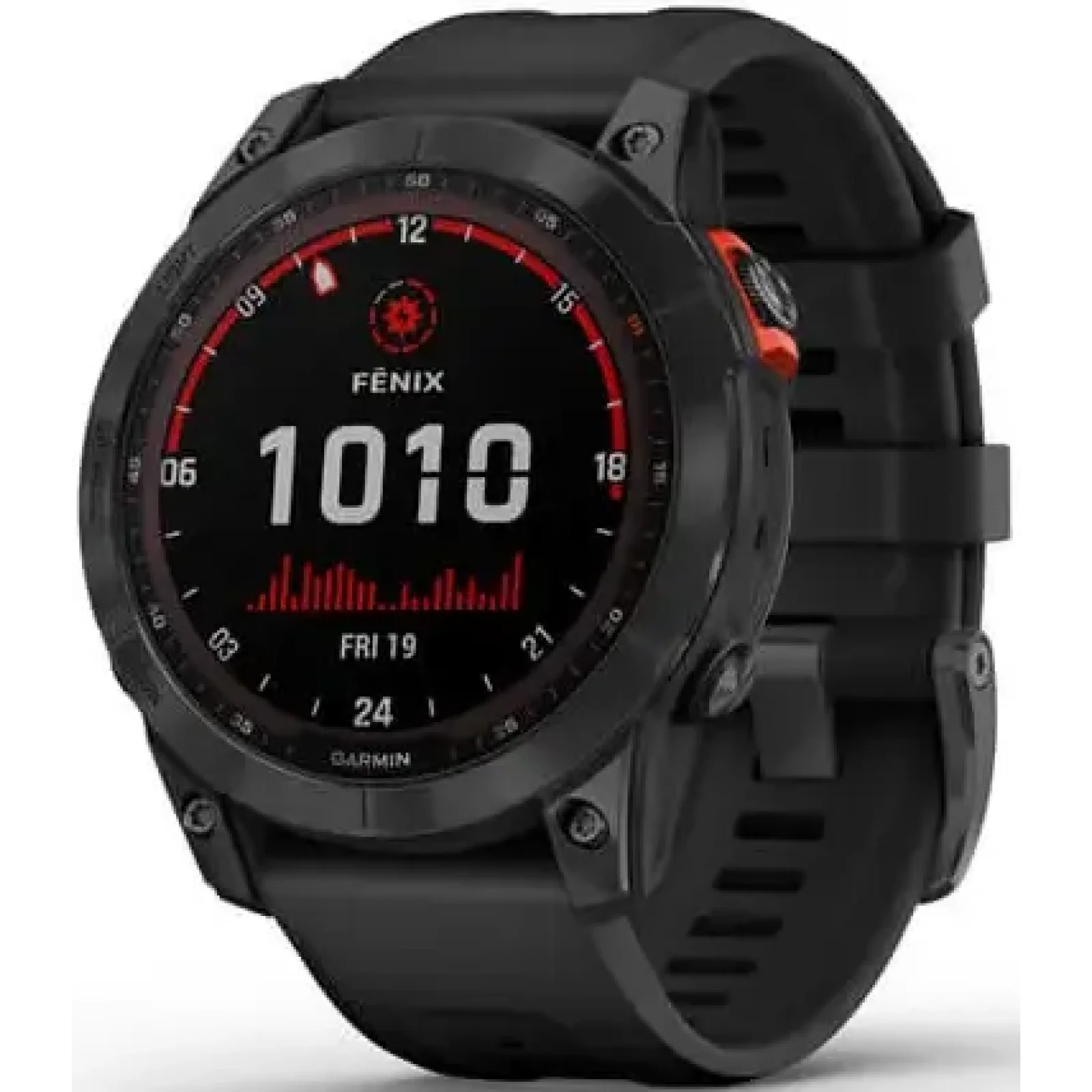 Смарт-годинник GARMIN Fenix 7 Solar Slate Gray with Black Band (010-02540-10/11)