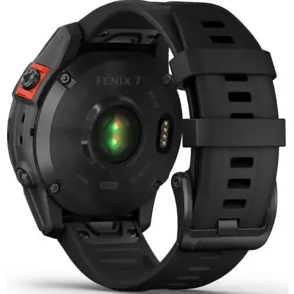 Смарт-годинник GARMIN Fenix 7 Solar Slate Gray with Black Band (010-02540-10/11)