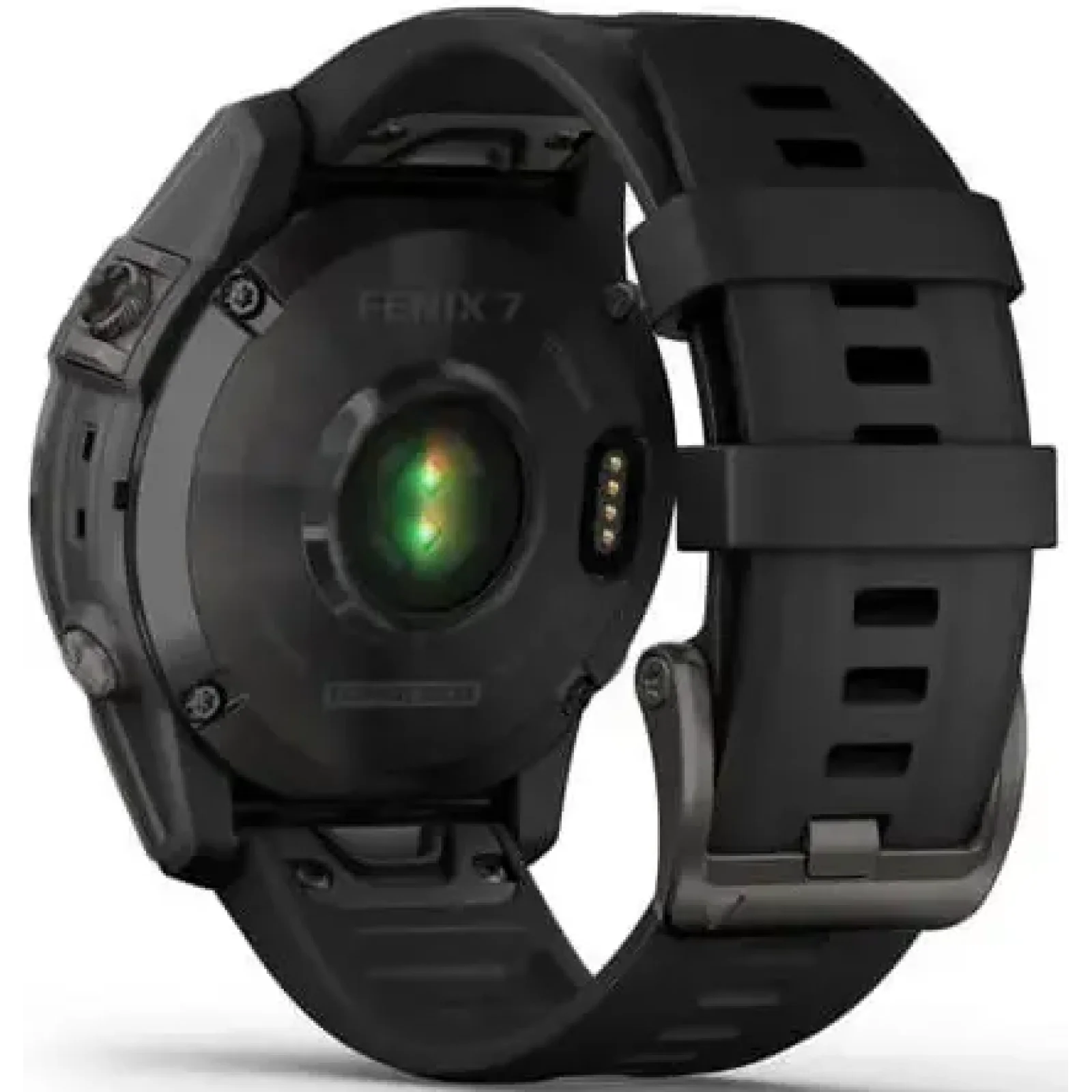 Смарт-годинник GARMIN Fenix 7 Sapphire Solar Carbon Gray DLC Titanium with Black Band (010-02540-20/21)