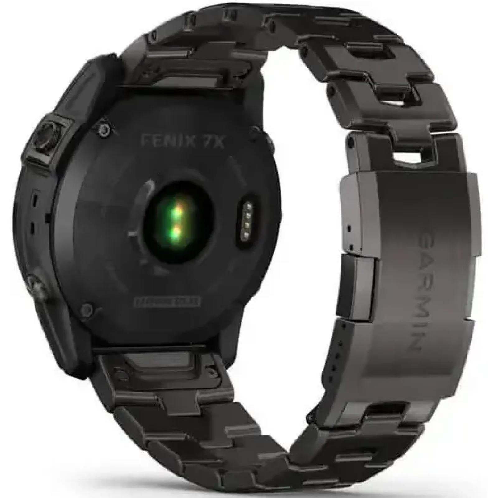 Смарт-годинник GARMIN Fenix 7 Sapphire Solar Carbon Gray DLC Titanium with Carbon Gray DLC Vented Titanium Band (010-02540-39)