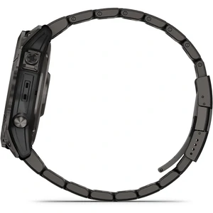 Смарт-часы GARMIN Fenix 7X Sapphire Solar Carbon Gray DLC Titanium with Carbon Gray DLC Vented Titanium Band (010-02541-27)