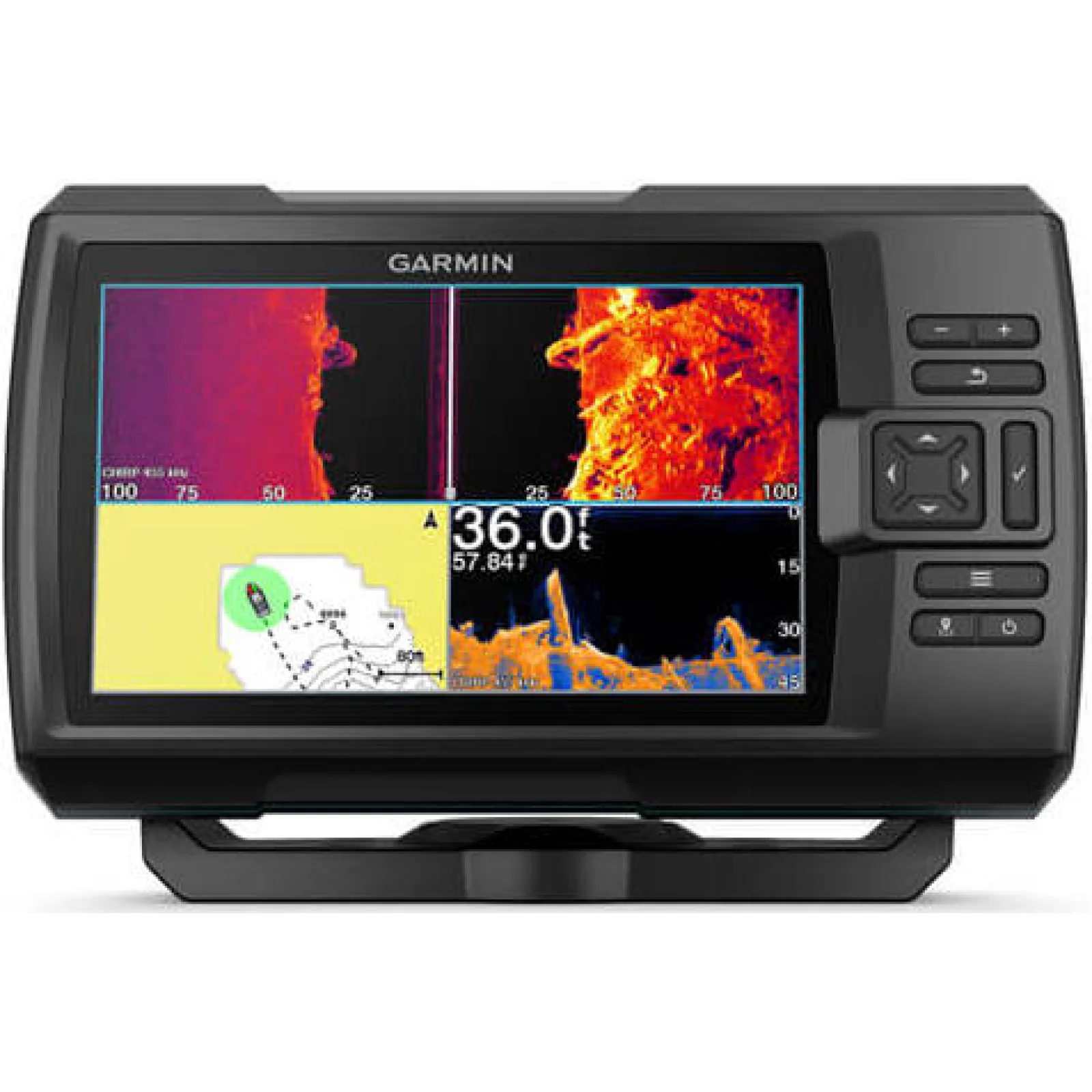 Ехолот Garmin Striker Vivid 7sv With Transducer (010-02553-01)