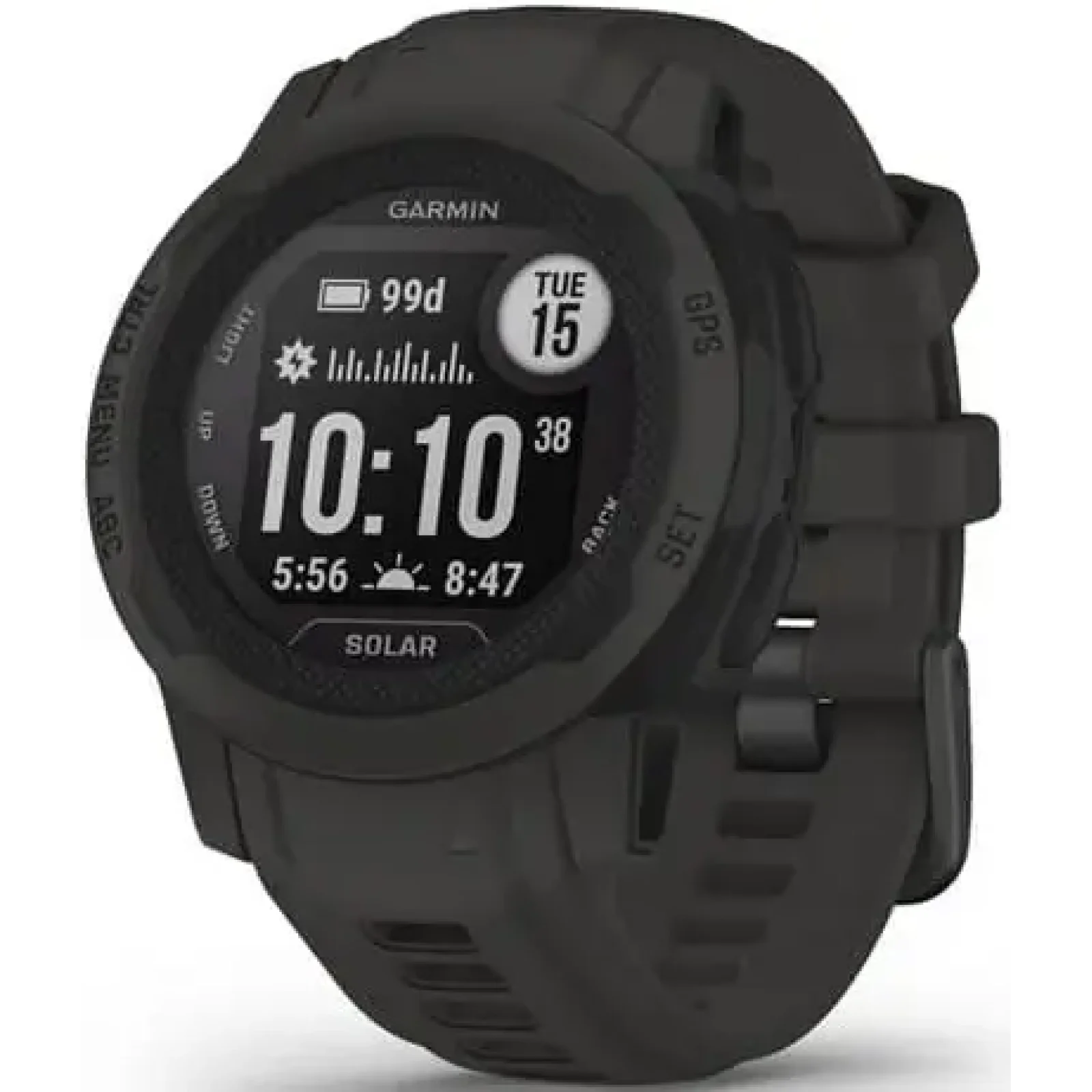 Смарт-годинник GARMIN Instinct 2S Solar Graphite (010-02564-00)