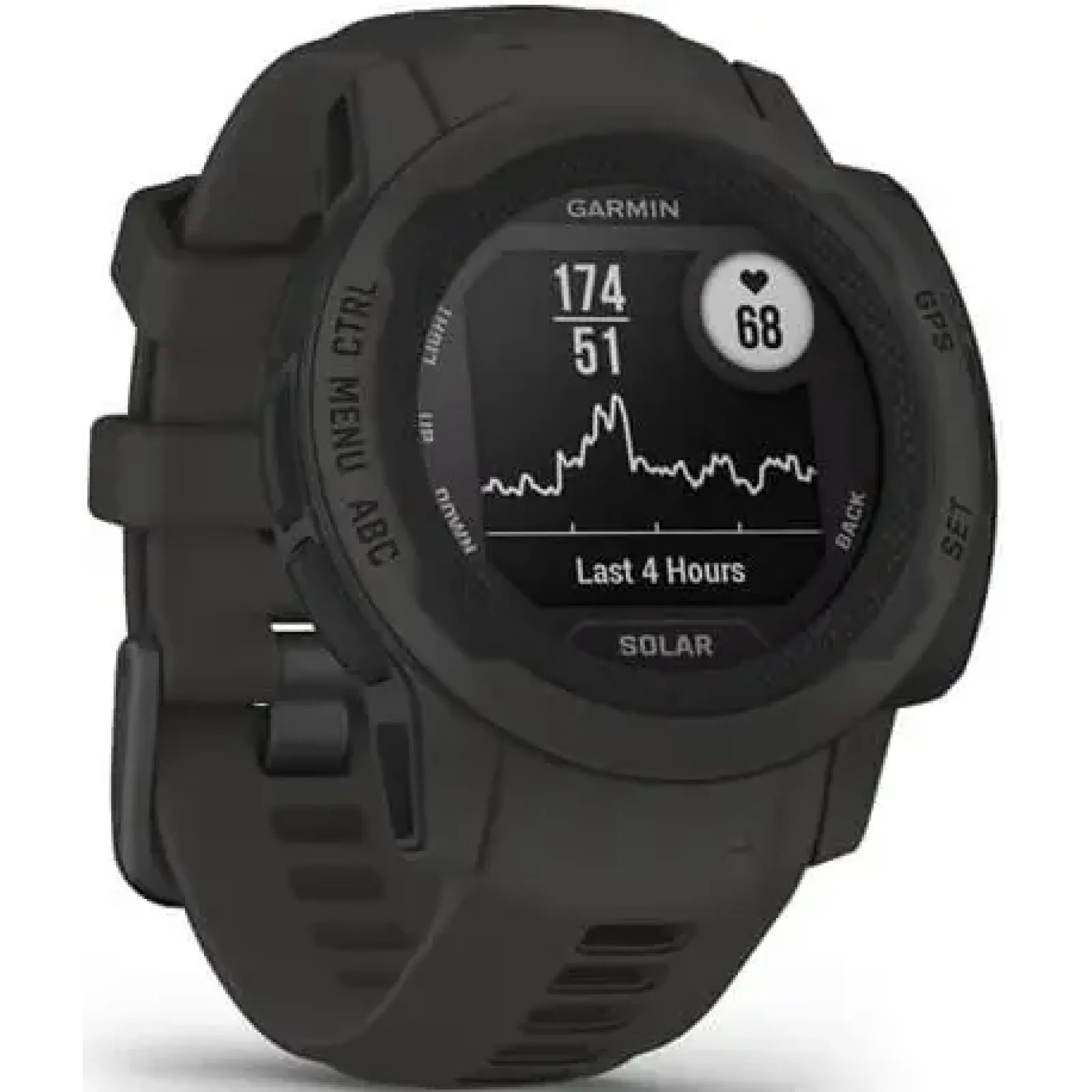 Смарт-годинник GARMIN Instinct 2S Solar Graphite (010-02564-00)